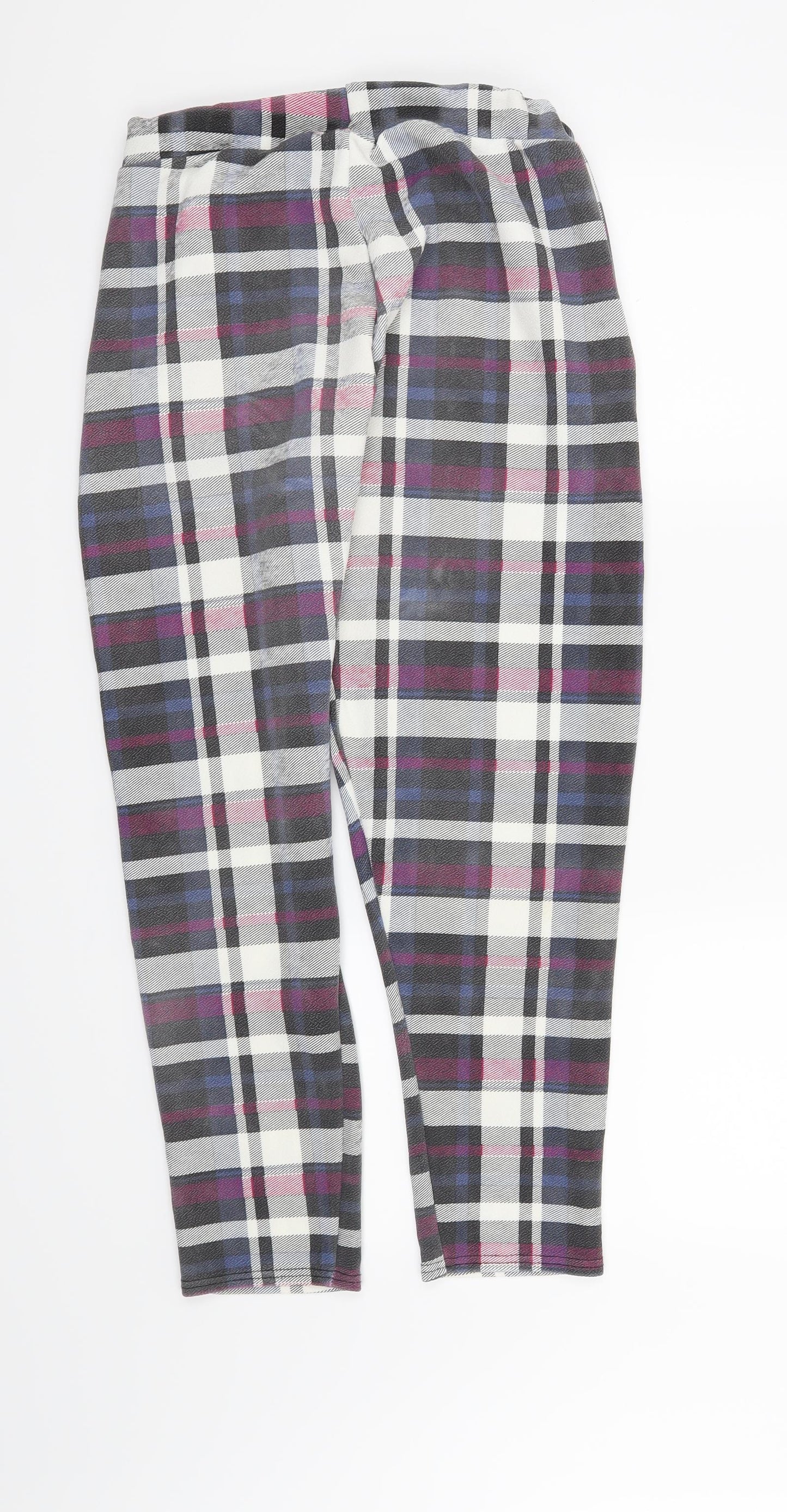 Womens UK Size 14 Preworn Regular Fit  Grey Trousers
