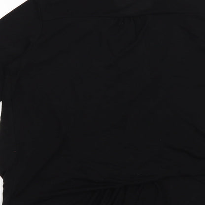 Womens UK Size 10 Tigi Black Basic T-Shirt