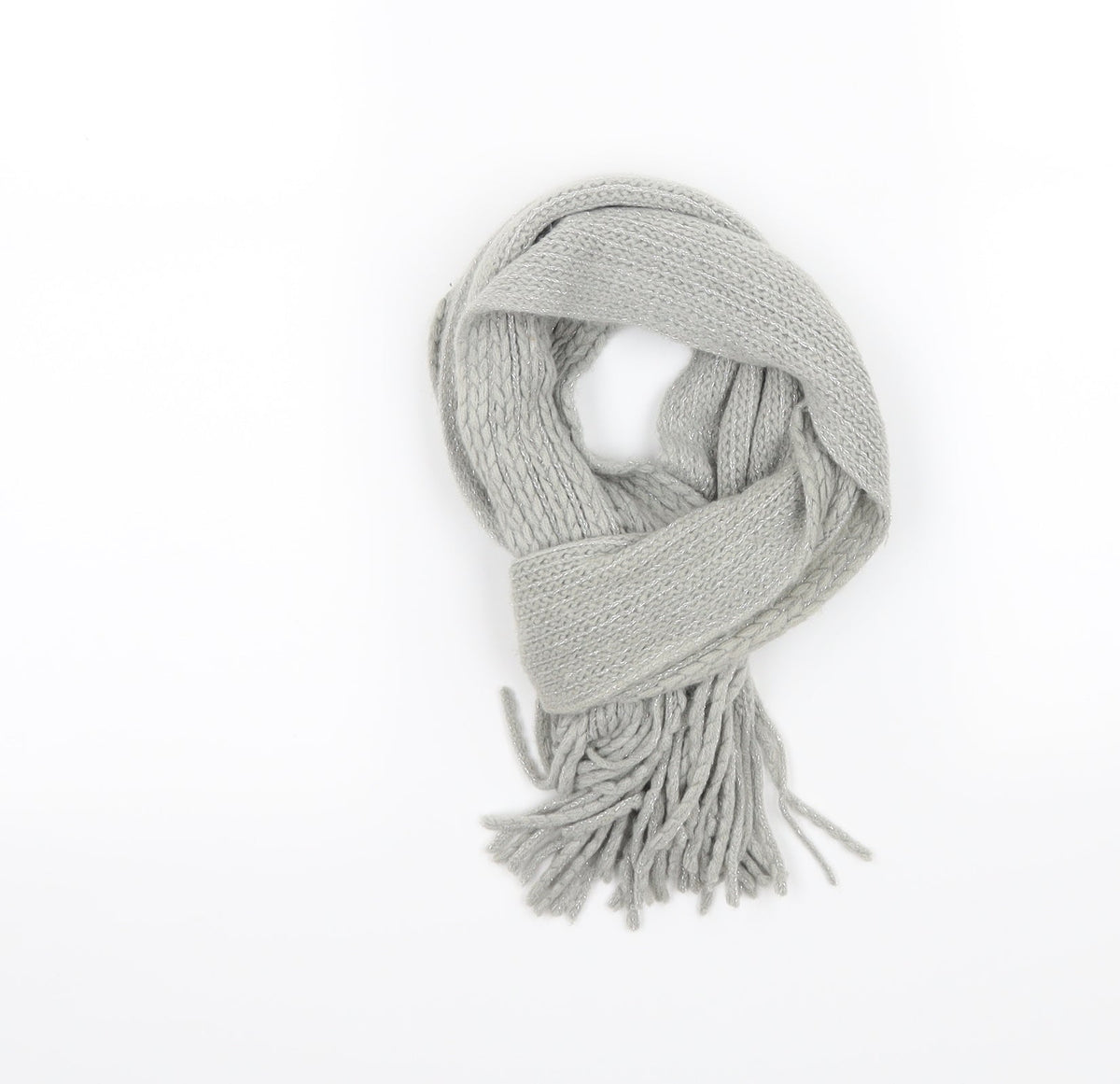 Preworn Womens Grey    Scarf