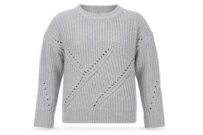 Missguided Womens Grey   Pullover Jumper Size S