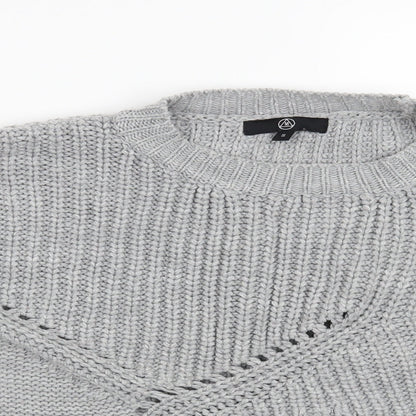 Missguided Womens Grey   Pullover Jumper Size S