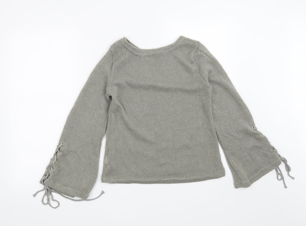 Preworn Womens Grey   Pullover Jumper Size S