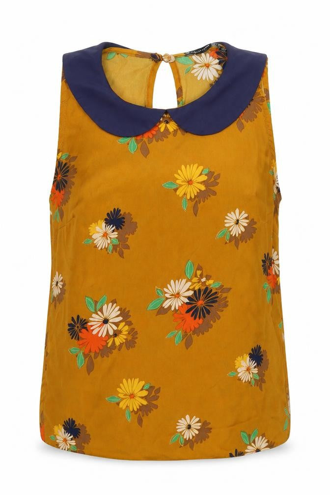 Womens UK Size 8 Atmosphere Brown Basic Tank