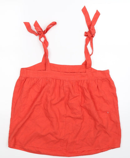 Womens UK Size 12 F&F Pink Basic Tank