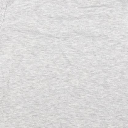 H&M Girls Grey Striped  Pullover Sweatshirt Size 13-14 Years