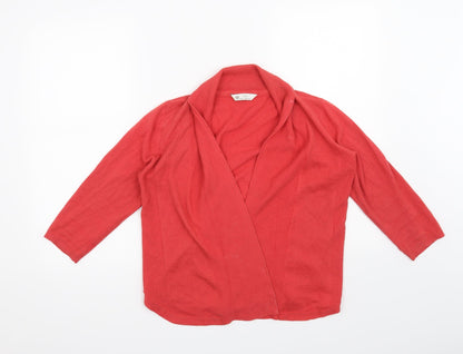 BHS Womens Pink   Cardigan Jumper Size 10