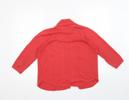 BHS Womens Pink   Cardigan Jumper Size 10
