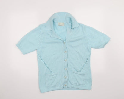 Jumper Womens Blue   Cardigan Jumper Size M