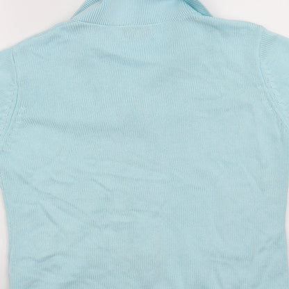 Jumper Womens Blue   Cardigan Jumper Size M