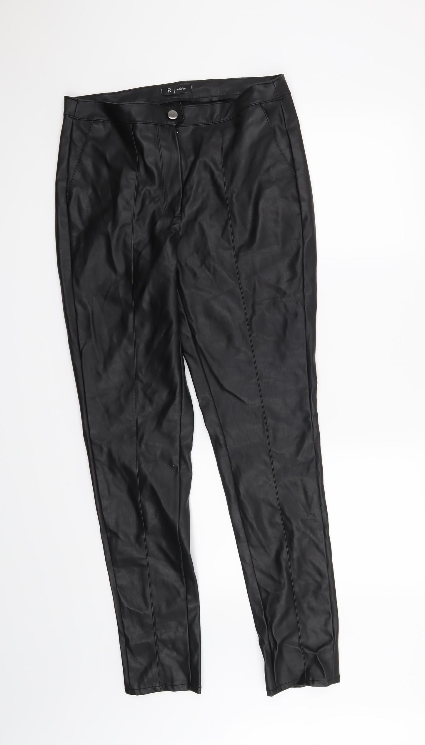 R Edition Womens Black   Skinny Jeans Size 14 L29 in
