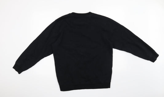 Active Mens Black   Pullover Jumper Size S