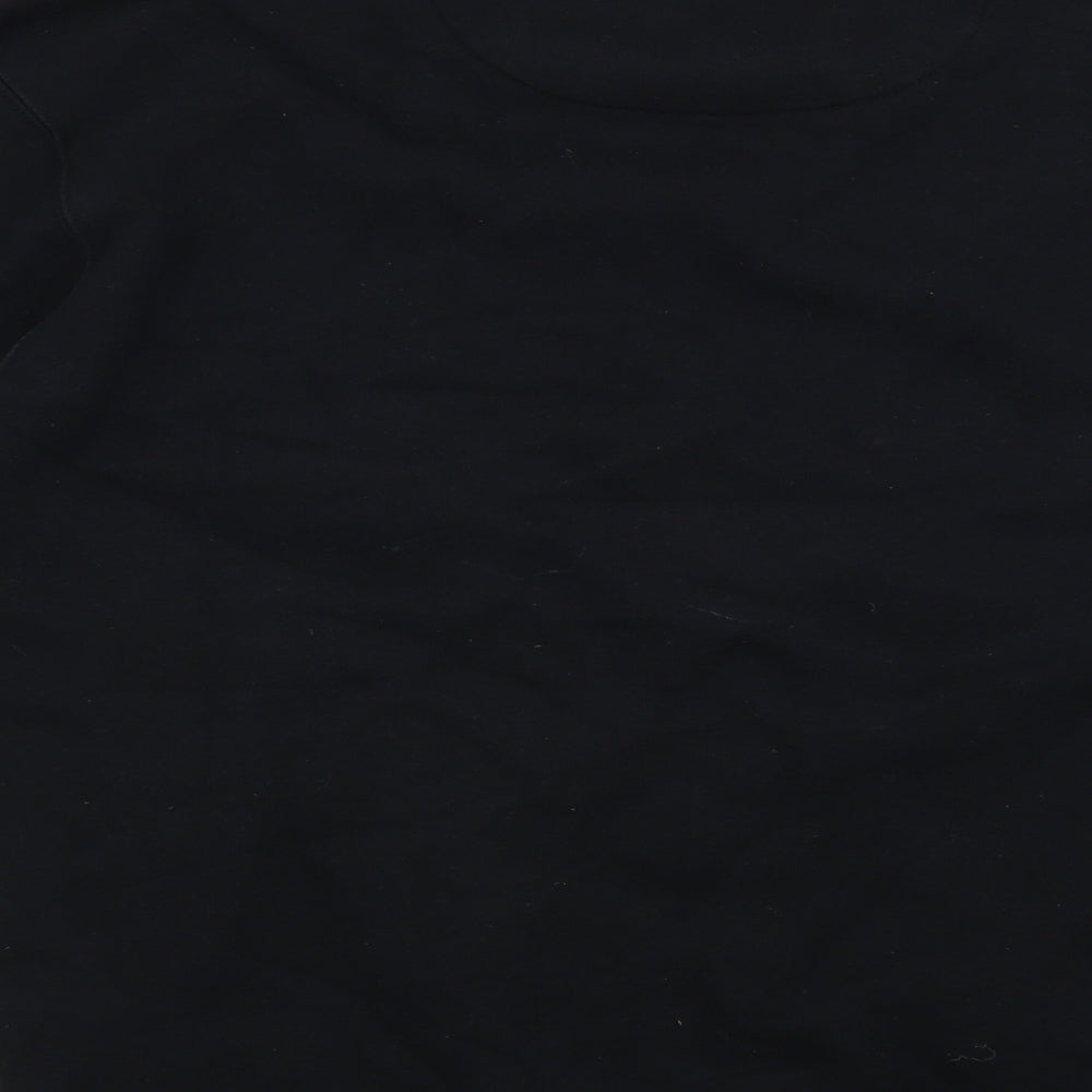 Active Mens Black   Pullover Jumper Size S