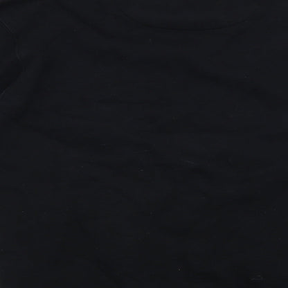 Active Mens Black   Pullover Jumper Size S