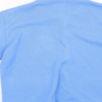 Care Womens Blue   Cardigan Jumper Size S