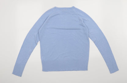 Classic  Womens Blue   Pullover Jumper Size M