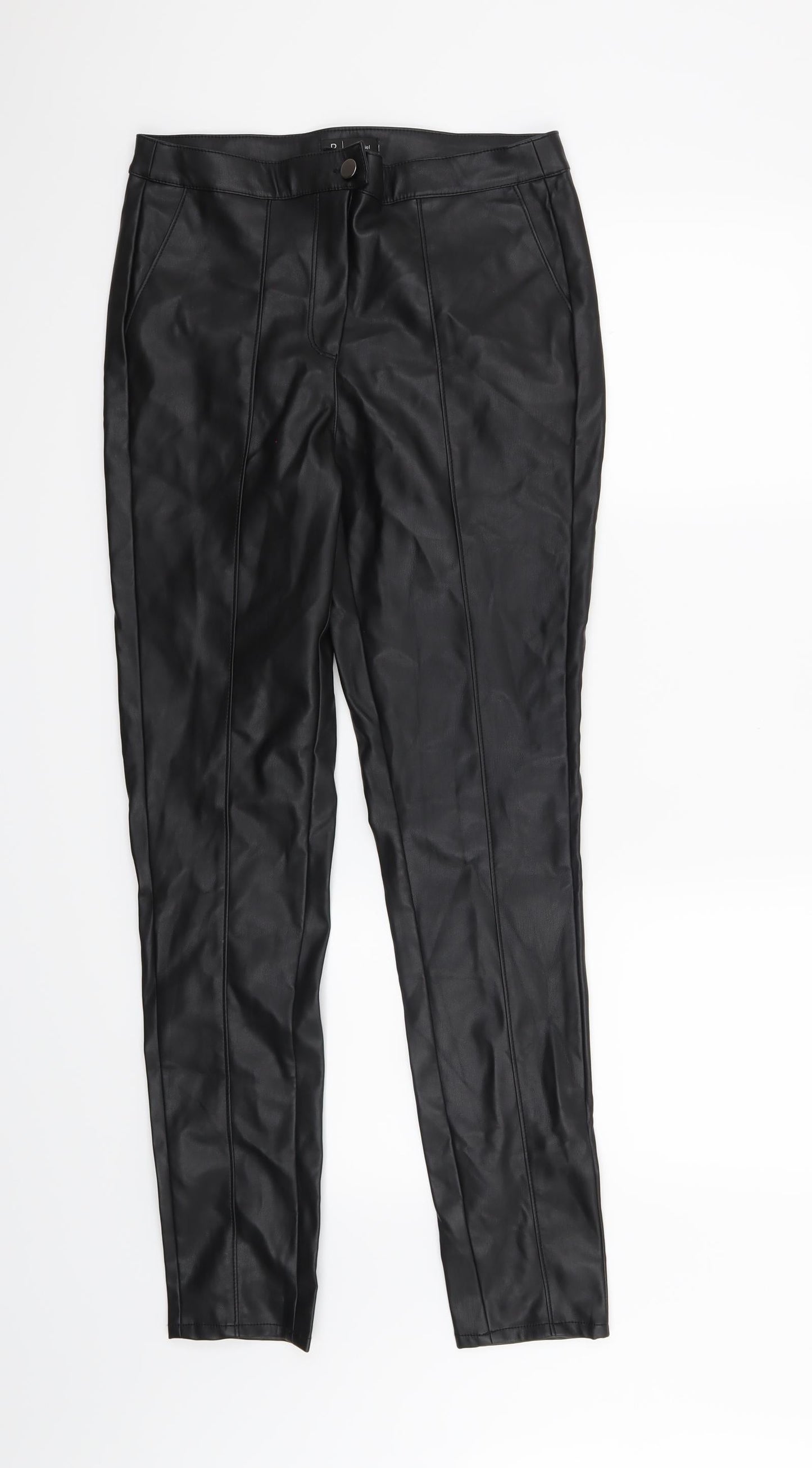 R Essentiel Womens Black   Skinny Jeans Size 12 L29 in