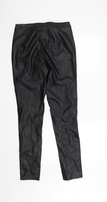R Essentiel Womens Black   Skinny Jeans Size 12 L29 in