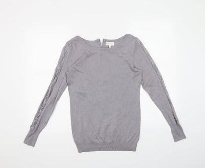 Apricot Womens Grey   Pullover Jumper Size 14