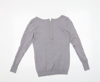 Apricot Womens Grey   Pullover Jumper Size 14