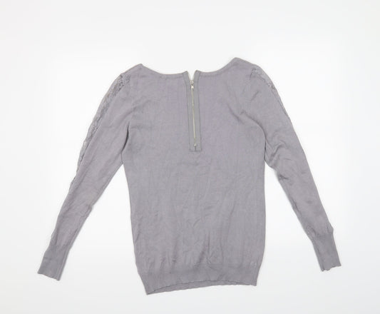Apricot Womens Grey   Pullover Jumper Size 14