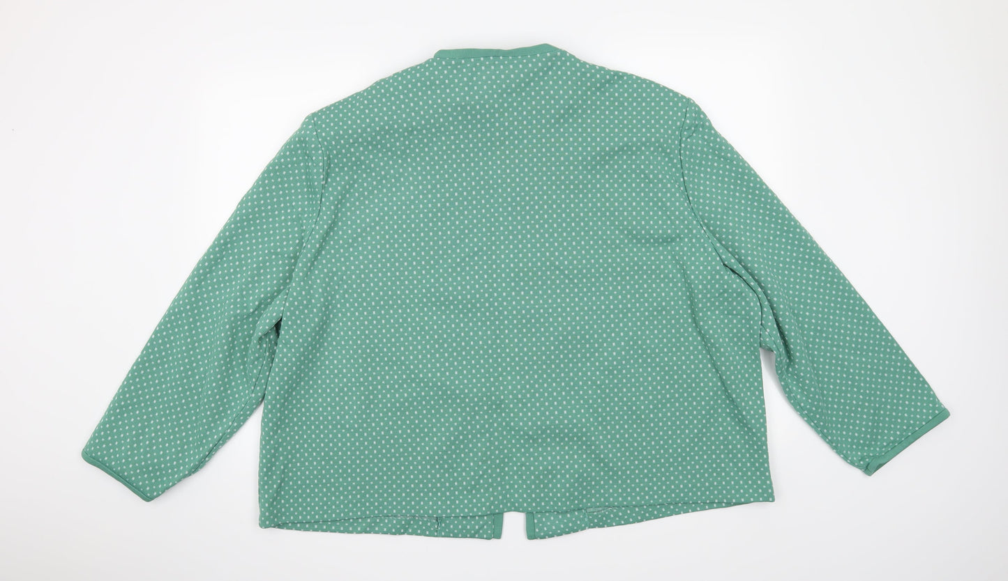 Deanes Womens Green   Cardigan Jumper Size M