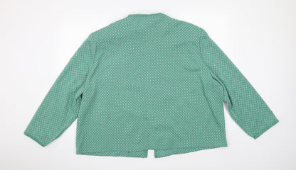 Deanes Womens Green   Cardigan Jumper Size M