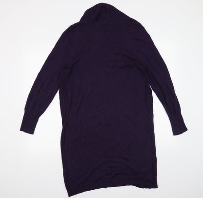 BHS Womens Purple   Cardigan Jumper Size 14