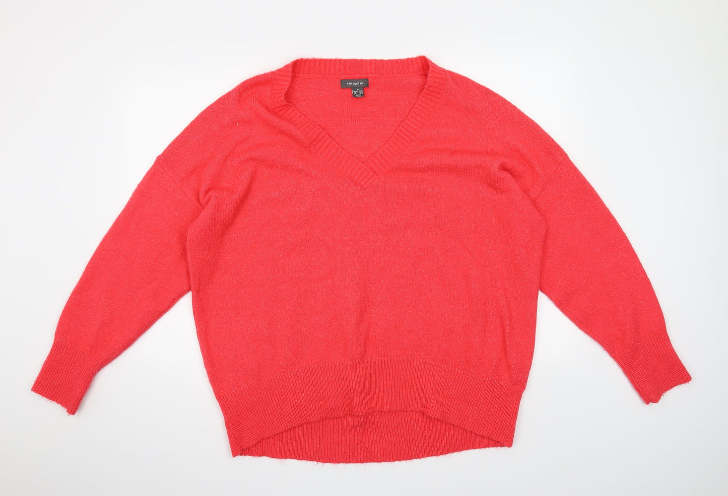 Primark Womens Pink   Pullover Jumper Size 12