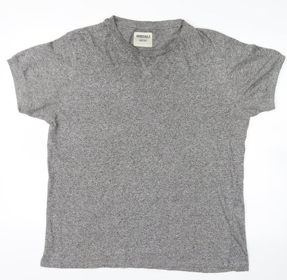 good souls Womens Grey   Basic T-Shirt Size L
