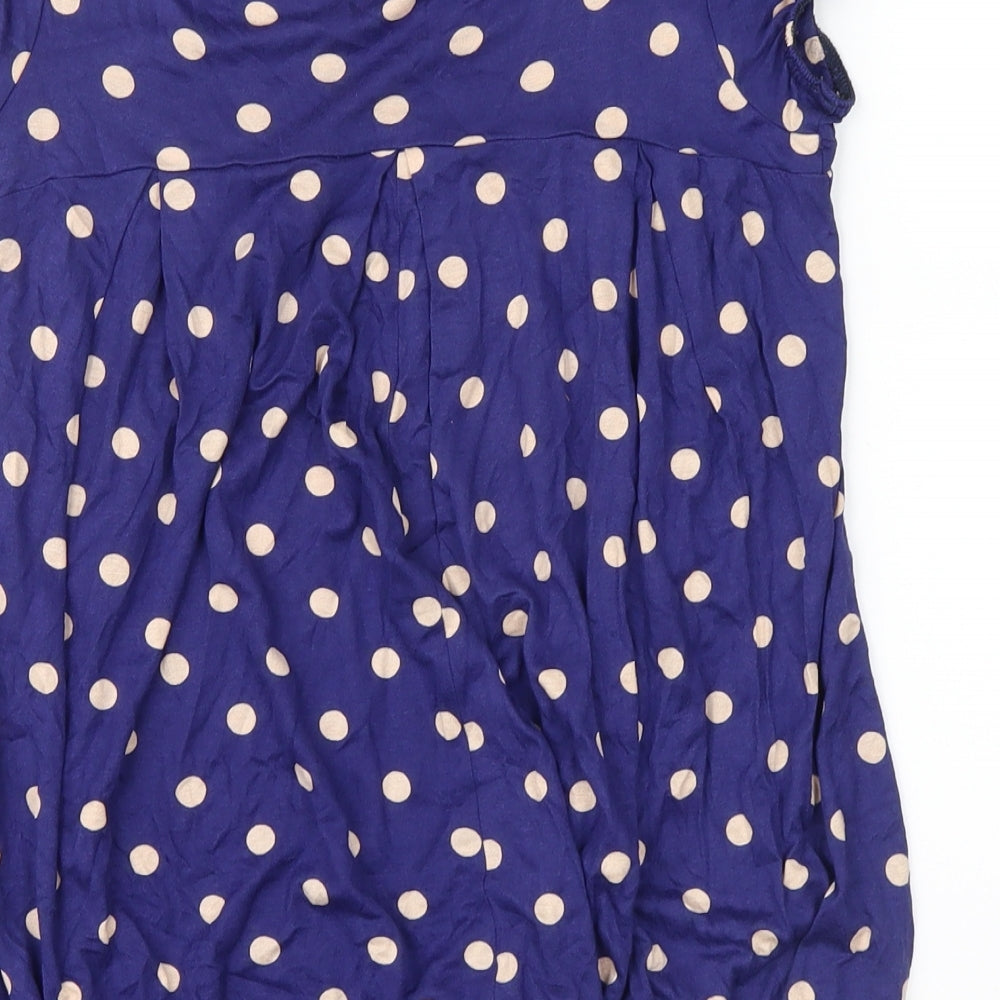 Womens UK Size 8 no brand Blue Basic Blouse