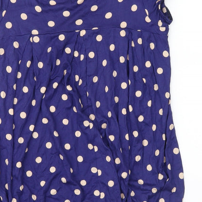 Womens UK Size 8 no brand Blue Basic Blouse