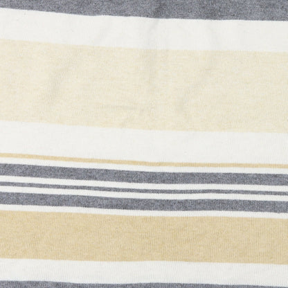 Marks & Spencer Womens Yellow Striped  Pullover Jumper One Size