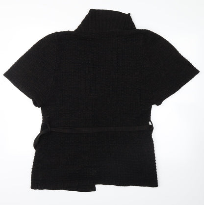 evie Womens Black   Cardigan Jumper Size 14
