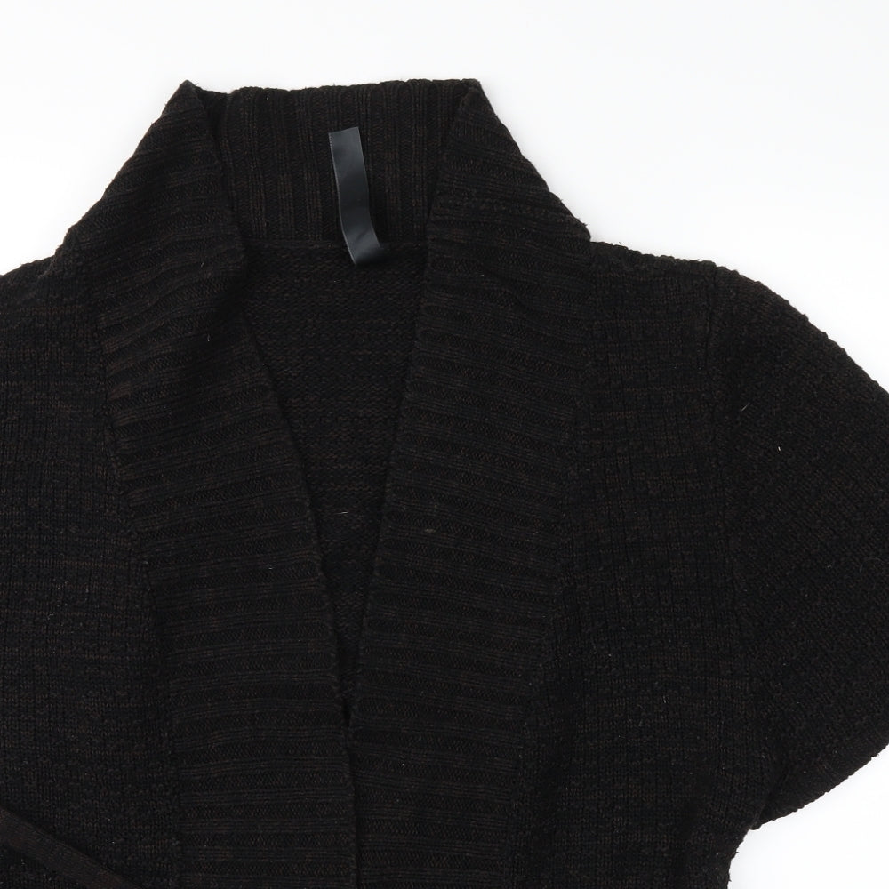evie Womens Black   Cardigan Jumper Size 14