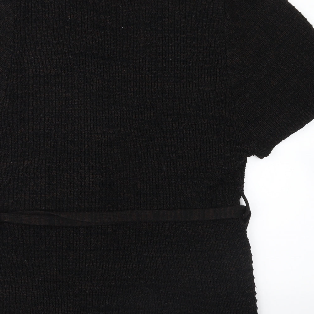 evie Womens Black   Cardigan Jumper Size 14