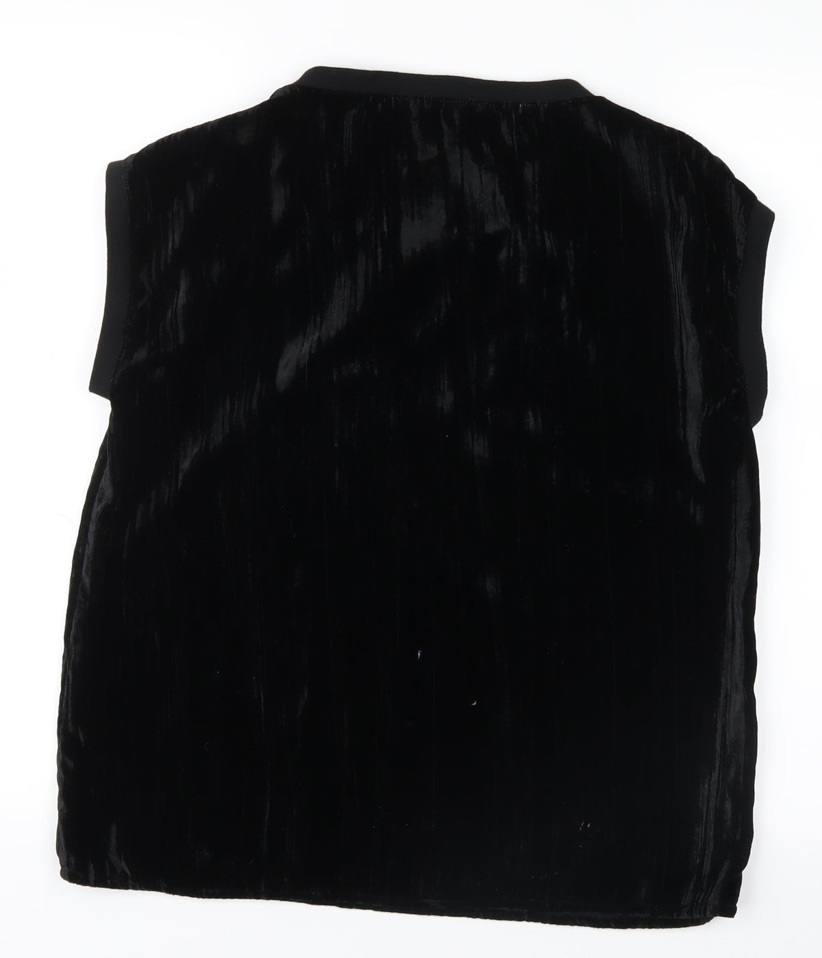 Monoprix Womens Black   Basic T-Shirt Size XS