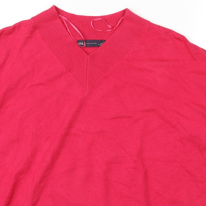 Womens UK Size M Marks and Spencer Pink Pullover Sweatshirt