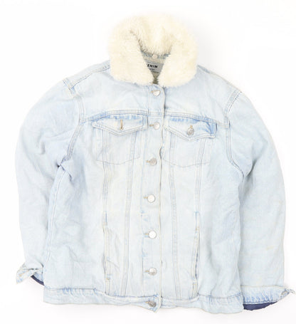 Womens UK Size 8 New Look Blue Jacket