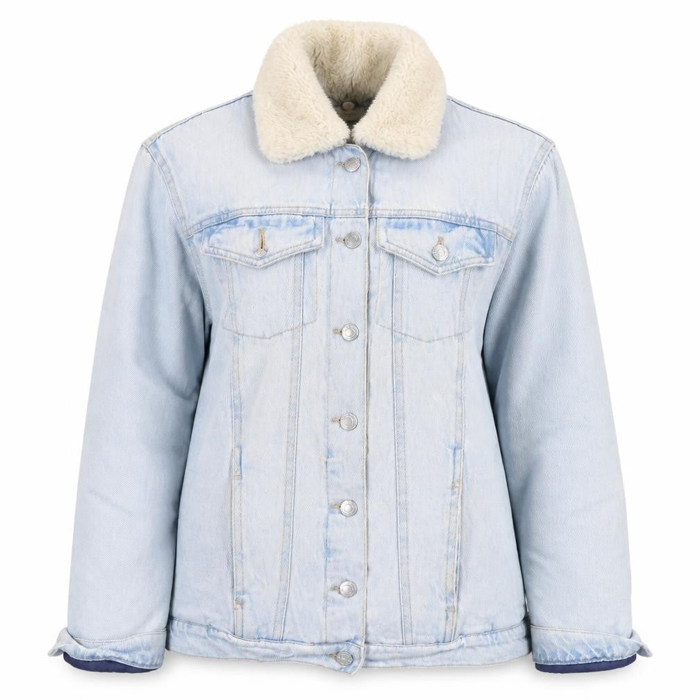 Womens UK Size 8 New Look Blue Jacket