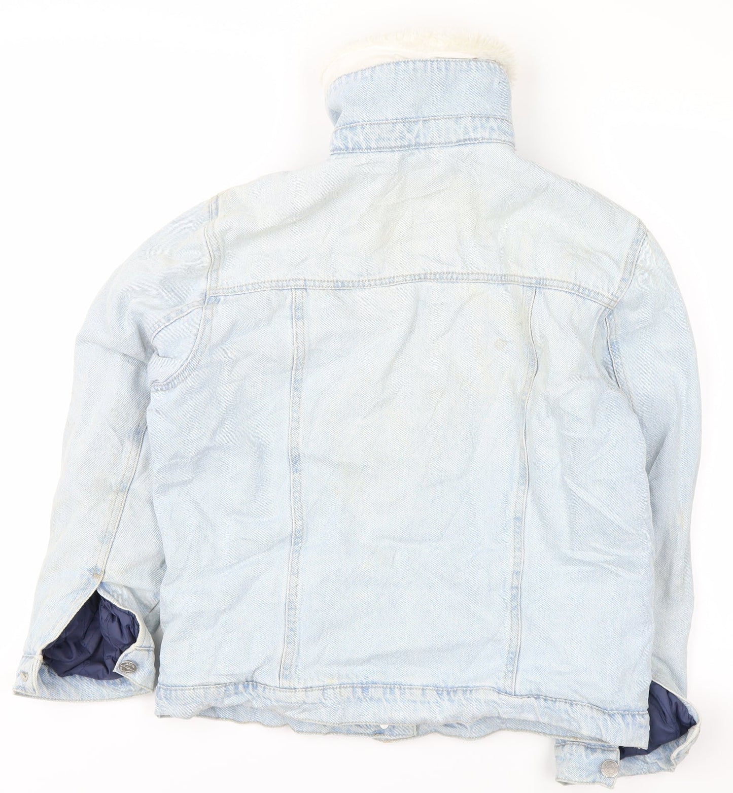 Womens UK Size 8 New Look Blue Jacket