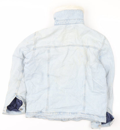 Womens UK Size 8 New Look Blue Jacket