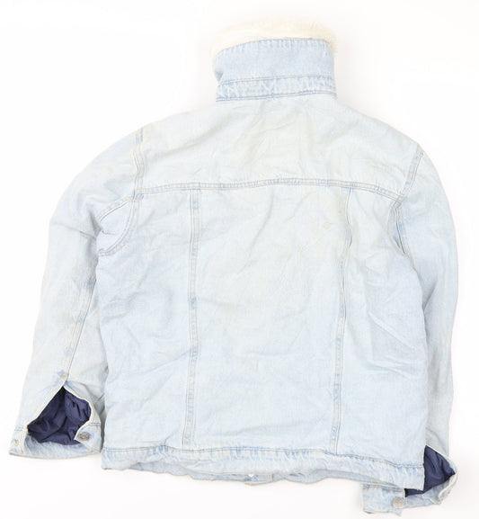 Womens UK Size 8 New Look Blue Jacket