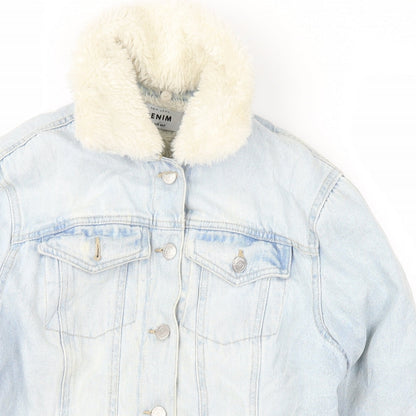 Womens UK Size 8 New Look Blue Jacket