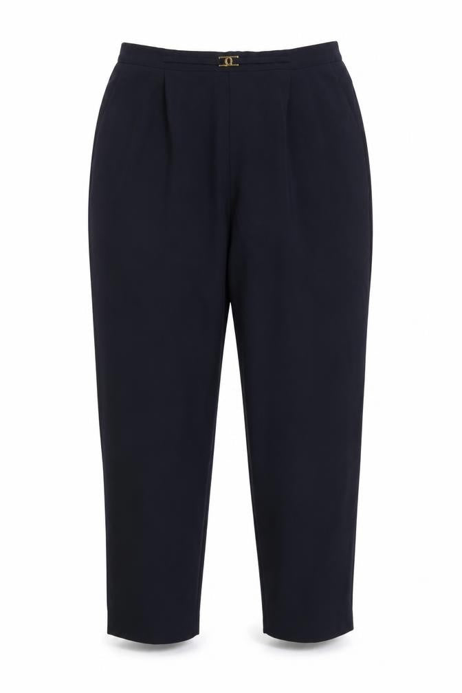 Classics  Womens Blue  Rayon Trousers  Size 20 L26 in