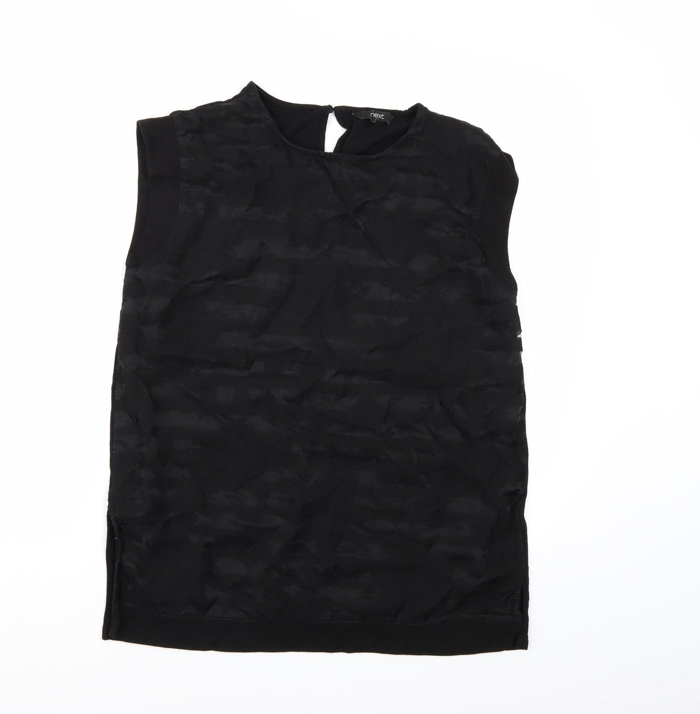 Womens UK Size 12 NEXT Black Camisole Tank