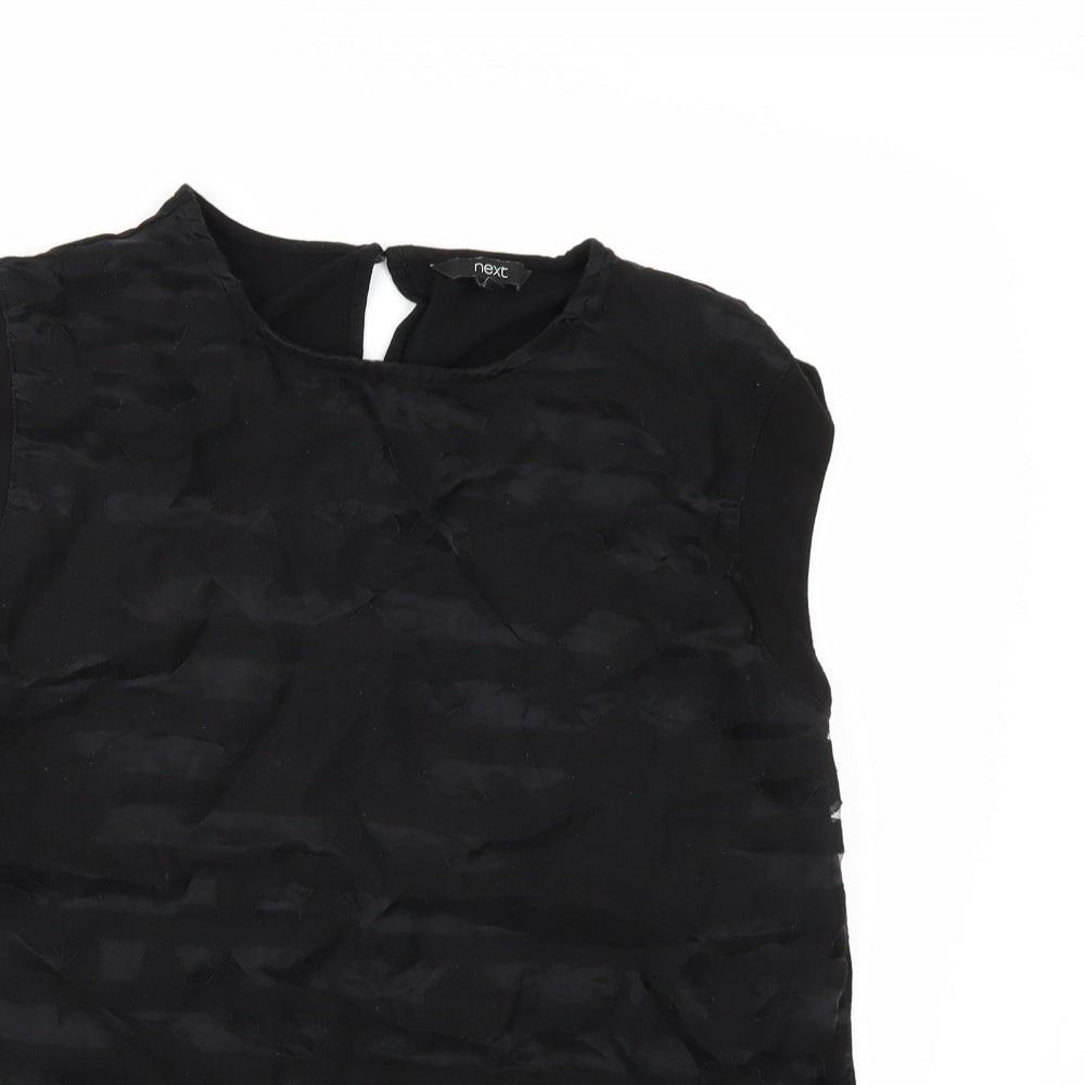 Womens UK Size 12 NEXT Black Camisole Tank