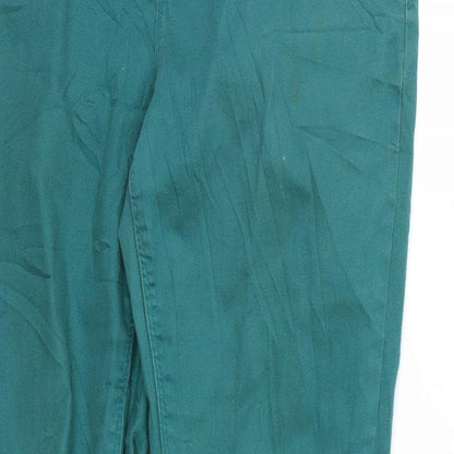 Dorothy Perkins Womens Green  Denim Skinny Jeans Size 10 L30 in