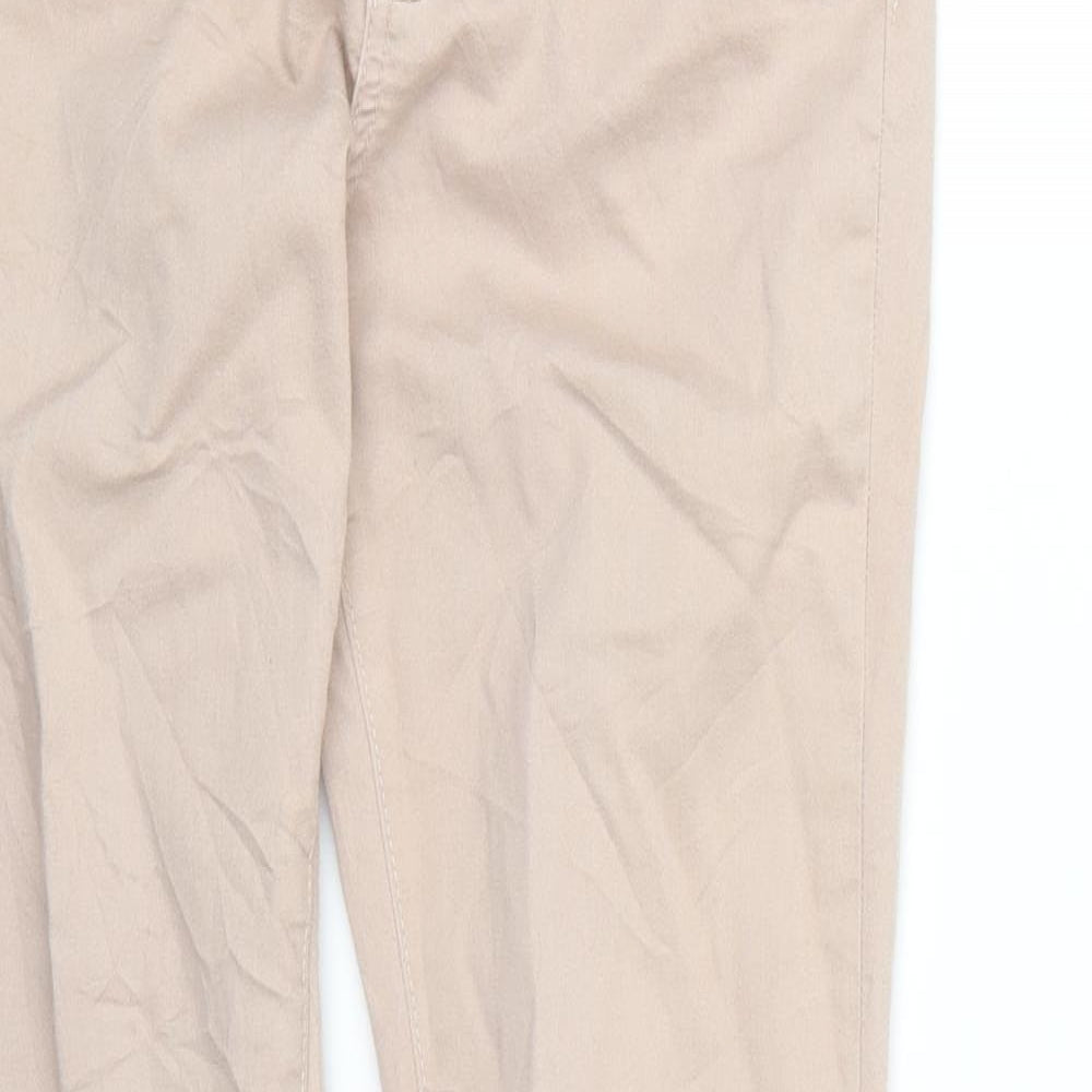 Womens UK Size 12 Waredenim Regular Fit Skinny Pink Jeans