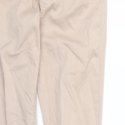Womens UK Size 12 Waredenim Regular Fit Skinny Pink Jeans