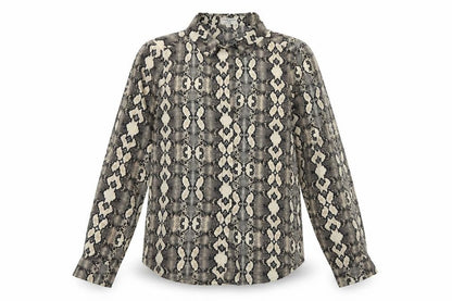 Womens UK Size 8 Brave Soul Brown Basic Blouse